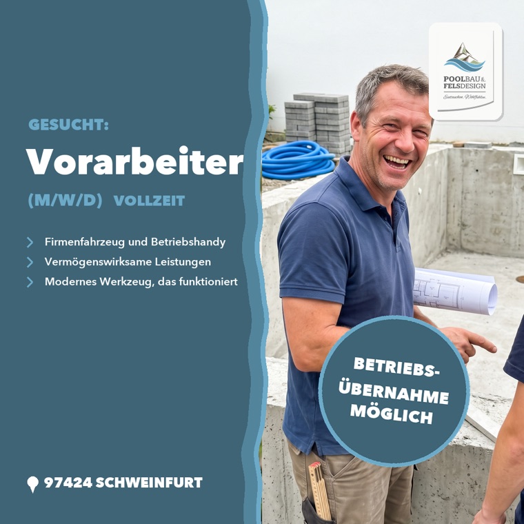 Motiv 4 — Vorarbeiter am Rohbaubecken